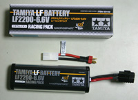レーシングパックタイプ LiFe（A123）バッテリーの充電について